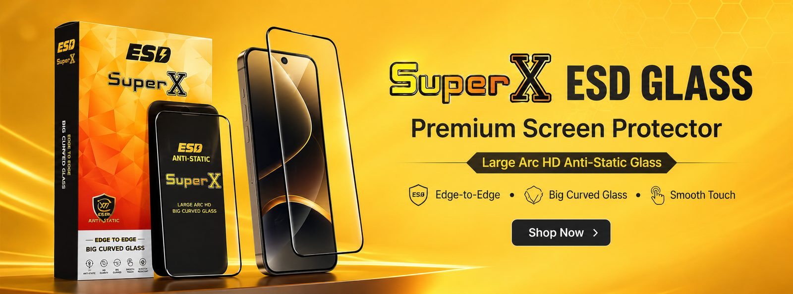 Super-X ESD GLASS