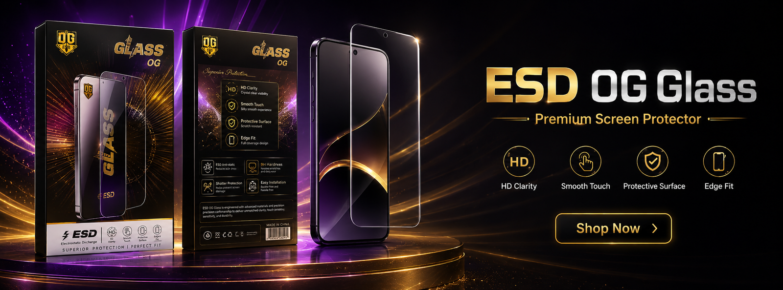 ESD OG Glass
