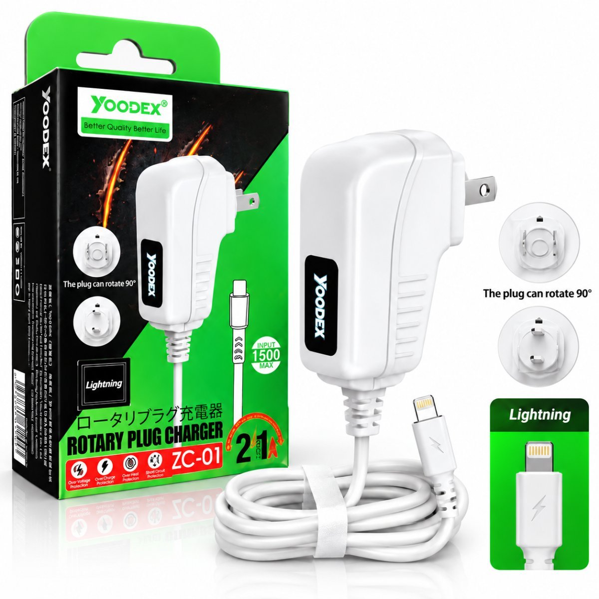 YOODEX ZC01 Lightning CHARGER